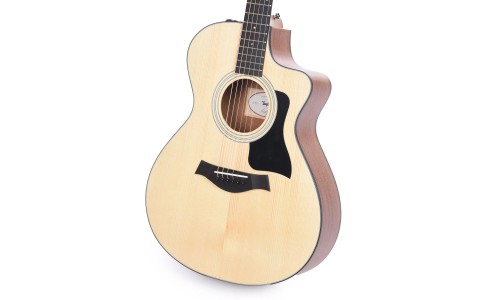 Taylor 112ce Grand Concert Acoustic-Electric Guitar - Natural Sapele