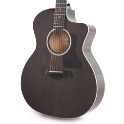 Taylor 214ce DLX LTD Grand Auditorium Acoustic-Electric Guitar - Trans Grey