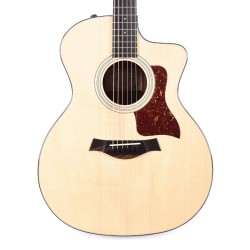 Taylor 214ce Plus Grand Auditorium Acoustic-Electric Guitar Cutaway - Natural