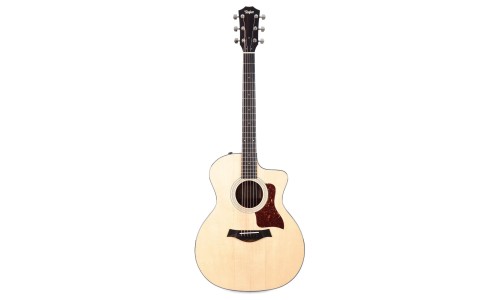 Taylor 214ce Plus Grand Auditorium Acoustic-Electric Guitar Cutaway - Natural