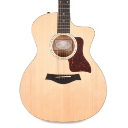 Taylor 214ce-K DLX Grand Auditorium Layered Koa Acoustic-Electric Guitar Cutaway Deluxe - Natural Koa