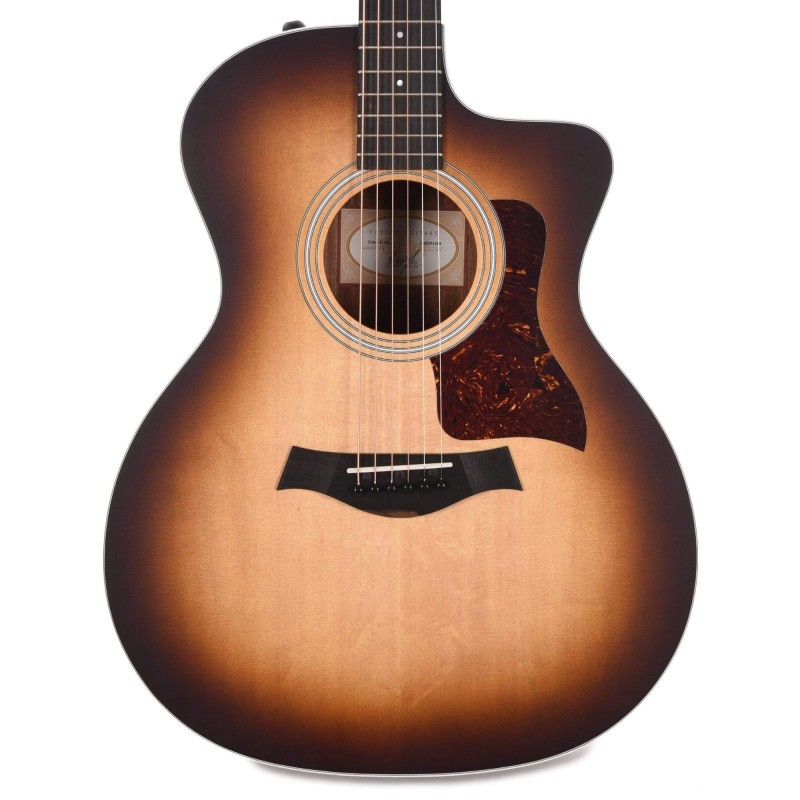 Taylor 214ce-K SB Grand Auditorium Layered Koa Acoustic-Electric Guitar Cutaway - Shaded Edgeburst