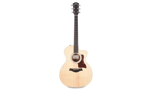 Taylor 214ce-K Grand Auditorium Acoustic-Electric Guitar Cutaway - Natural