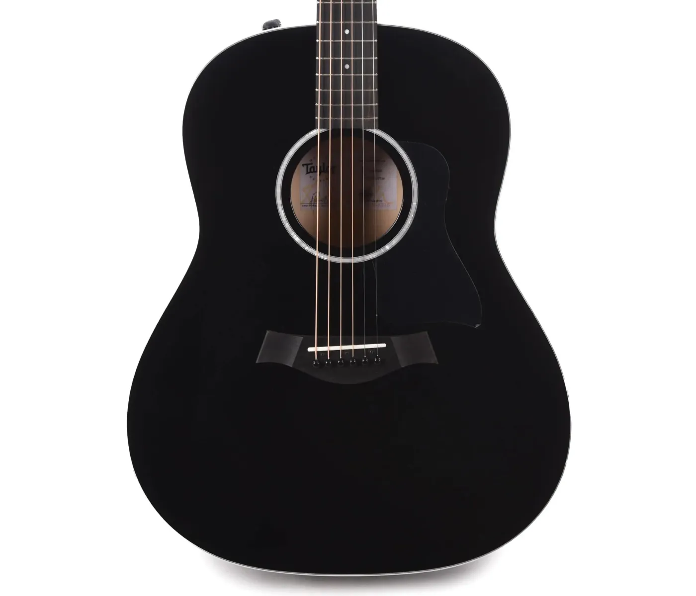 Taylor 217e-BLK Plus Grand Pacific Acoustic - Electric Guitar - Black
