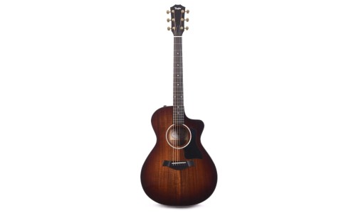 Taylor 222ce-K DLX Grand Concert Acoustic-Electric Guitar - Shaded Edge Burst