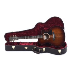 Taylor 222ce-K DLX Grand Concert Acoustic-Electric Guitar - Shaded Edge Burst