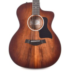 Taylor 224ce-K DLX Grand Auditorium Hawaiian Koa Acoustic-Electric Guitar Cutaway Deluxe - Shaded Edgeburst