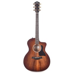 Taylor 224ce-K DLX Grand Auditorium Hawaiian Koa Acoustic-Electric Guitar Cutaway Deluxe - Shaded Edgeburst