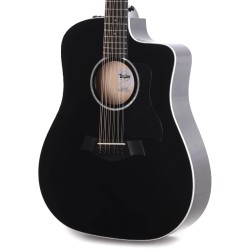 Taylor 250ce-BLK Plus Acoustic Electric Guitar 12 - String - Black