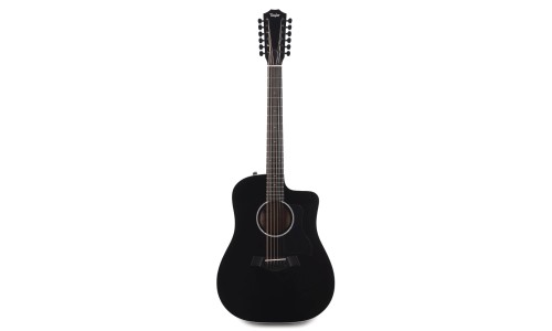 Taylor 250ce-BLK Plus Acoustic Electric Guitar 12 - String - Black