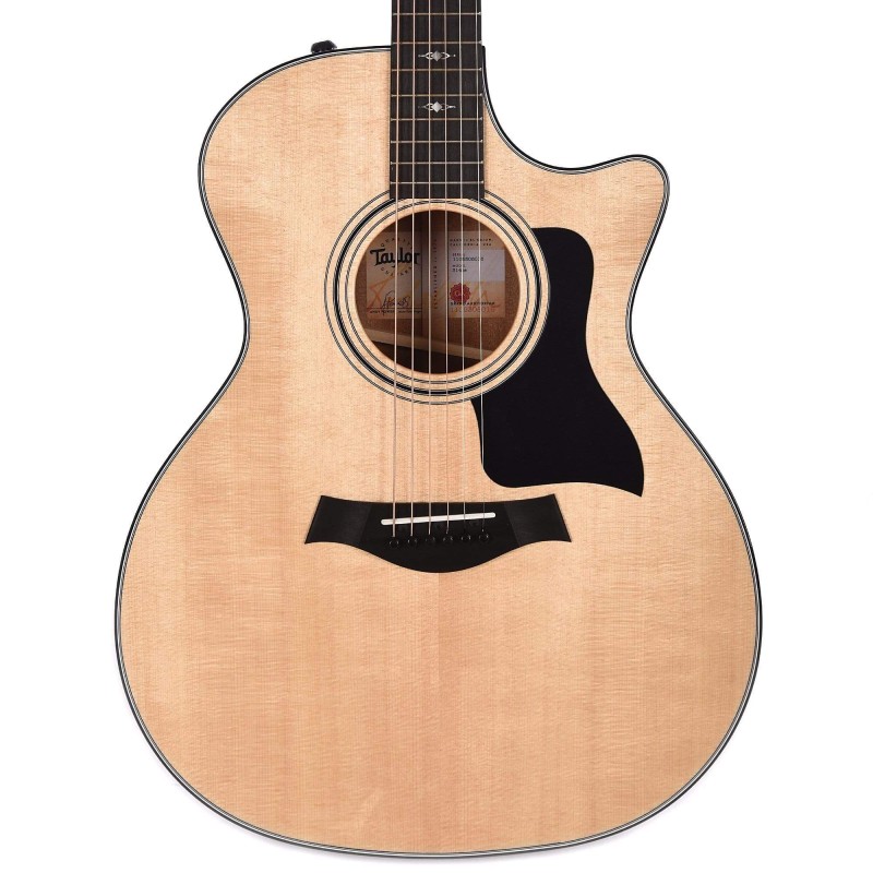 Taylor 314CE-V 314ce Grand Auditorium Sapele Acoustic-Electric Guitar Cutaway V Class Bracing - Natural