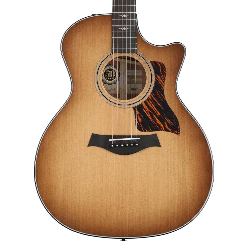 Taylor 50th Anniversary 314ce-LTD-TB-50 Grand Auditorium Acoustic Electric Guitar - Tobacco