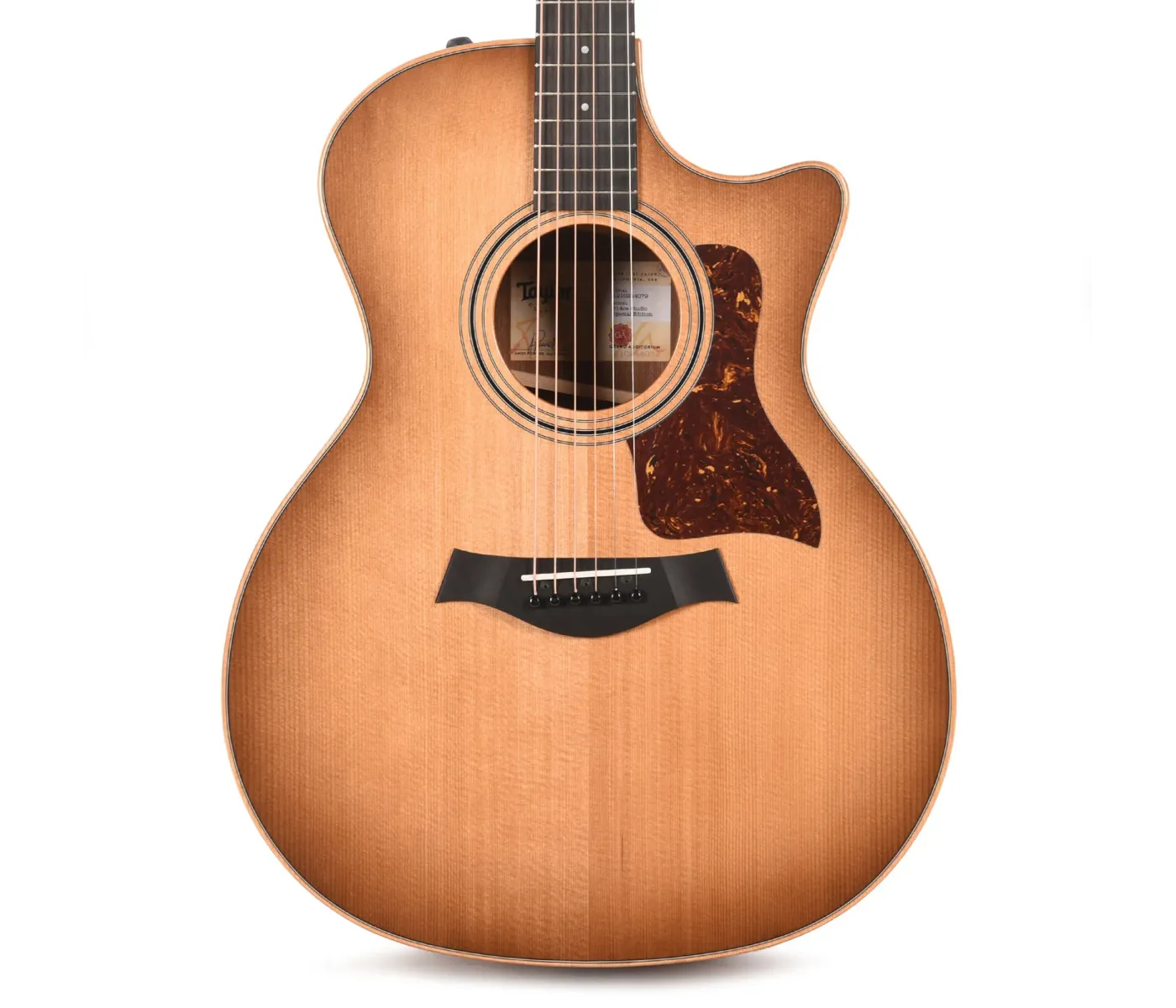 Taylor 314ce Studio Grand Auditorium Acoustic Electric Guitar - Shaded Edgeburst