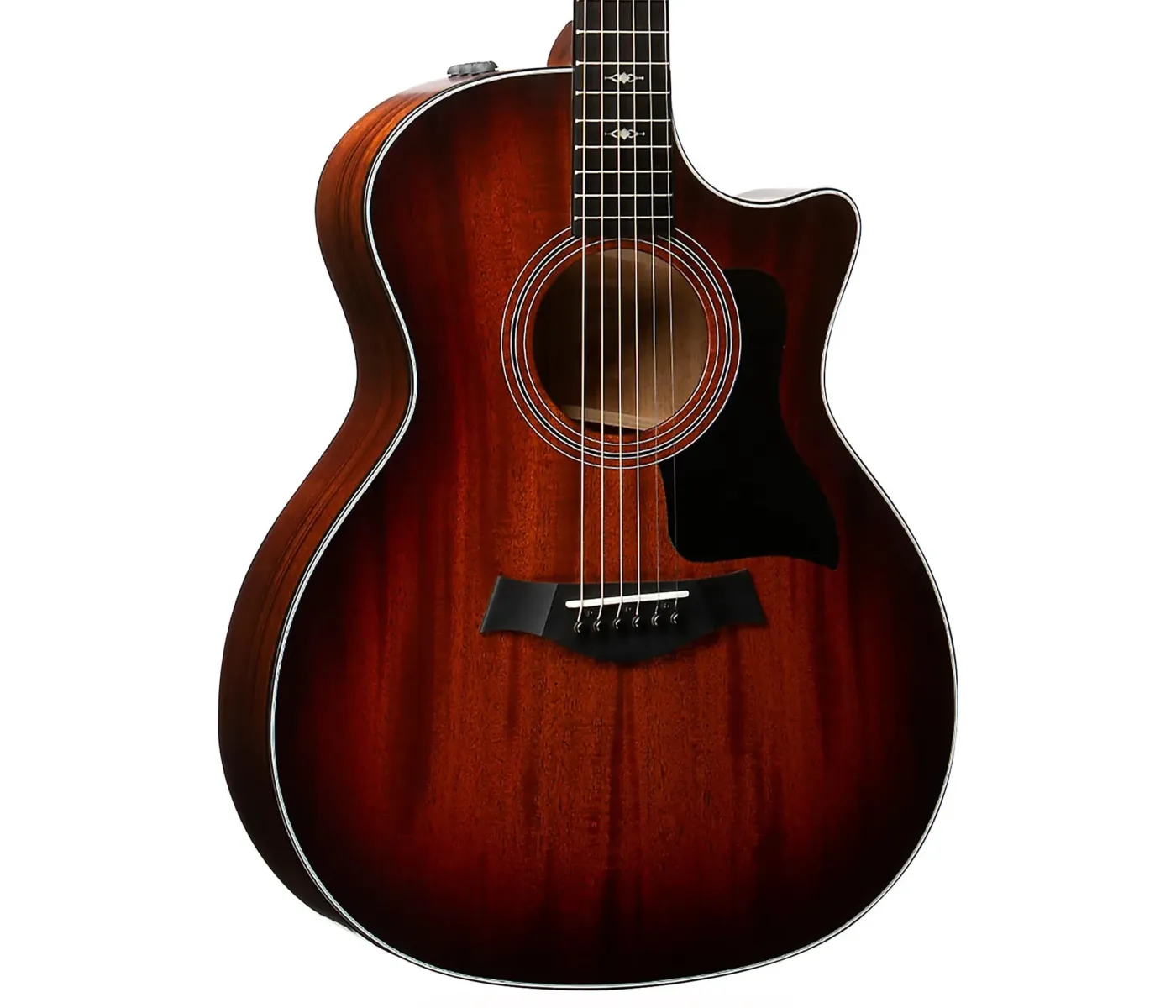 Taylor 324ce Grand Auditorium Tropical Mahogany Acoustic-Electric Guitar Cutaway V Class Bracing - Shaded Edge Burst,(PRE ORDER)
