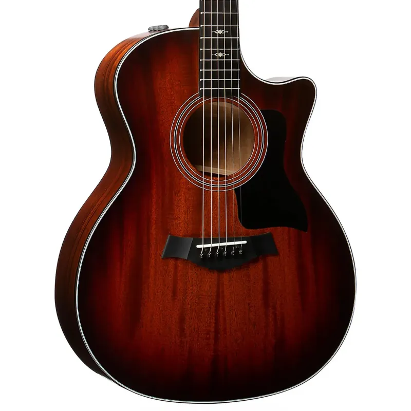 Taylor 324ce Grand Auditorium Tropical Mahogany Acoustic-Electric Guitar Cutaway V Class Bracing - Shaded Edge Burst,(PRE ORDER)