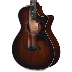 Taylor 362ce-Mah Grand Concert 12 String Acoustic Electric Guitar - Shaded Edgeburst