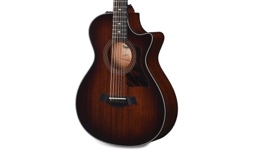 Taylor 362ce-Mah Grand Concert 12 String Acoustic Electric Guitar - Shaded Edgeburst