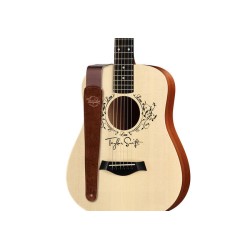 Taylor 4126-20 2-inch Taylor Swift Signature Guitar Strap - Brown