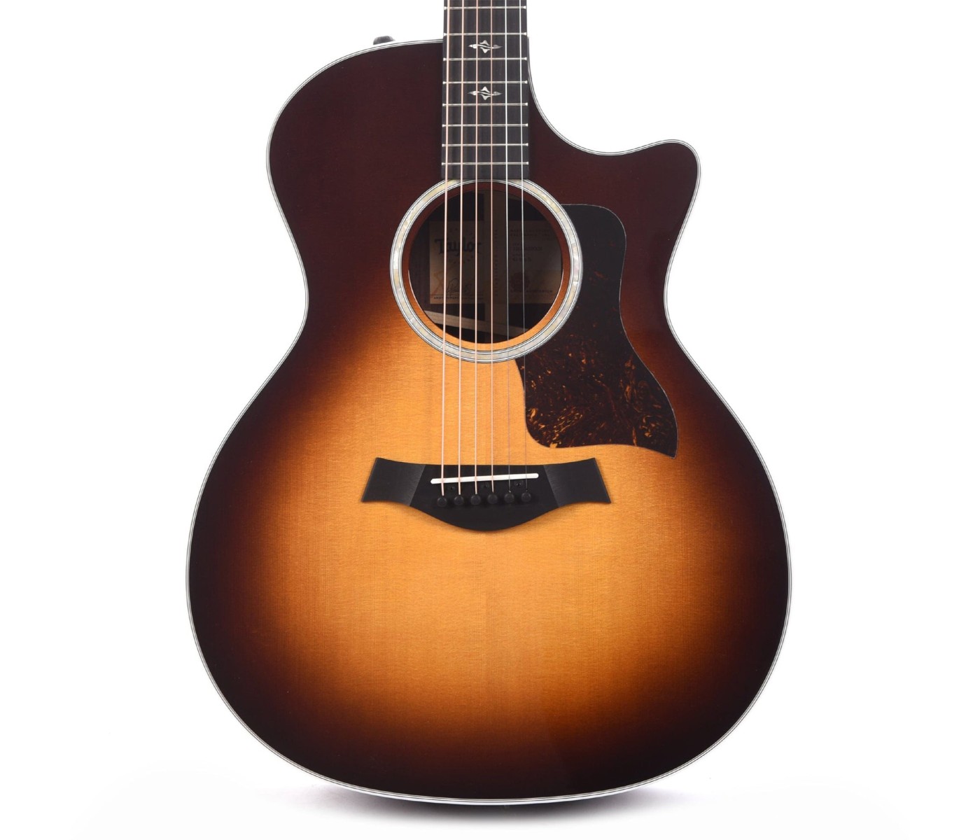 Taylor 414CE-R-TSB Grand Auditorium Spruce/Rosewood Acoustic Guitar Cutaway V Class Bracing -Tobacco Sunburst