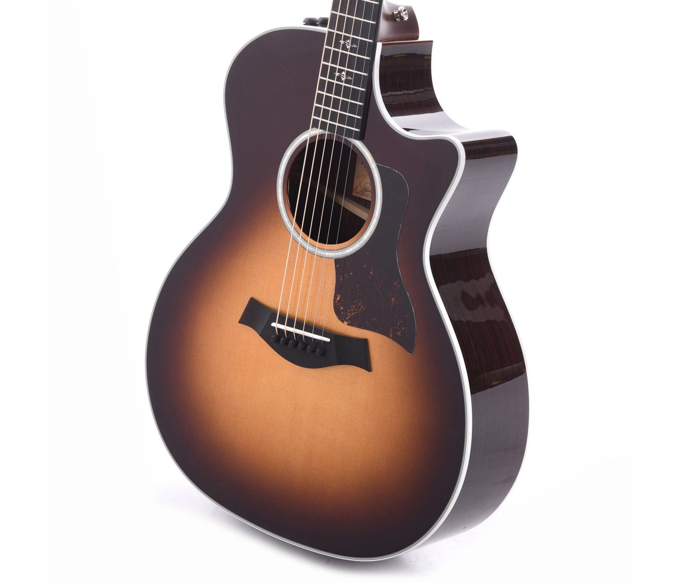 Taylor 414CE-R-TSB Grand Auditorium Spruce/Rosewood Acoustic Guitar Cutaway V Class Bracing -Tobacco Sunburst