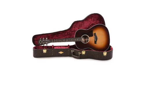 Taylor 417e-R-TSB Grand Pacific Spruce/Rosewood Acoustic-Electric Guitar - Tobacco Sunburst