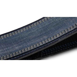 Taylor Blue Denim 2.5" Guitar Strap - Navy Edge