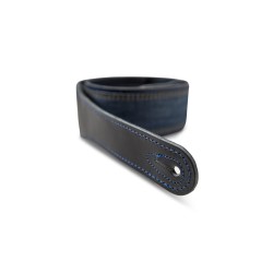 Taylor Blue Denim 2.5" Guitar Strap - Navy Edge