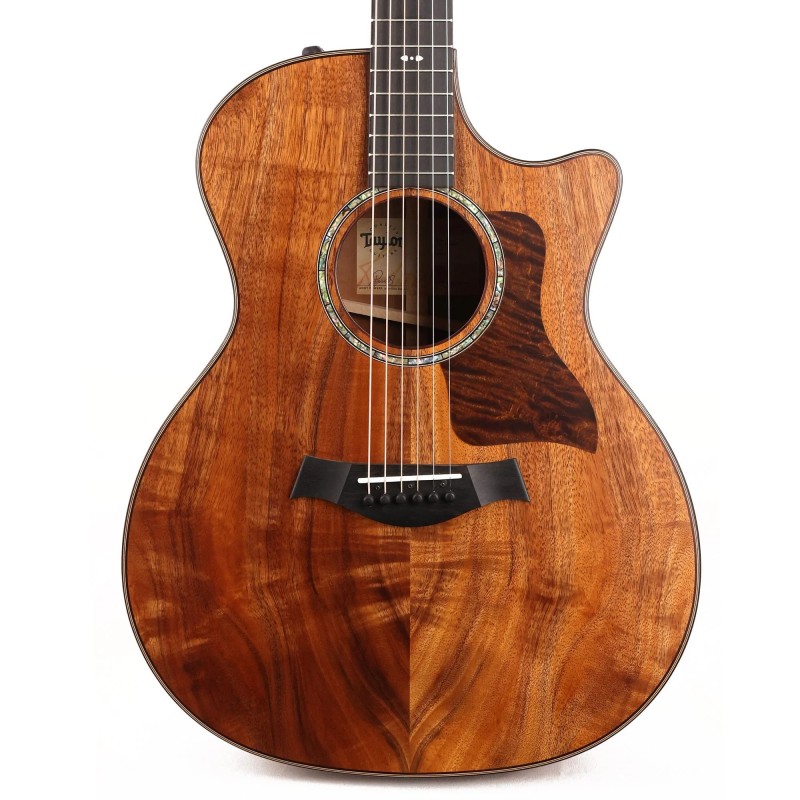 Taylor 724ce Grand Auditorium Acoustic-Electric Guitar Cutaway Hawaiian Koa - Natural