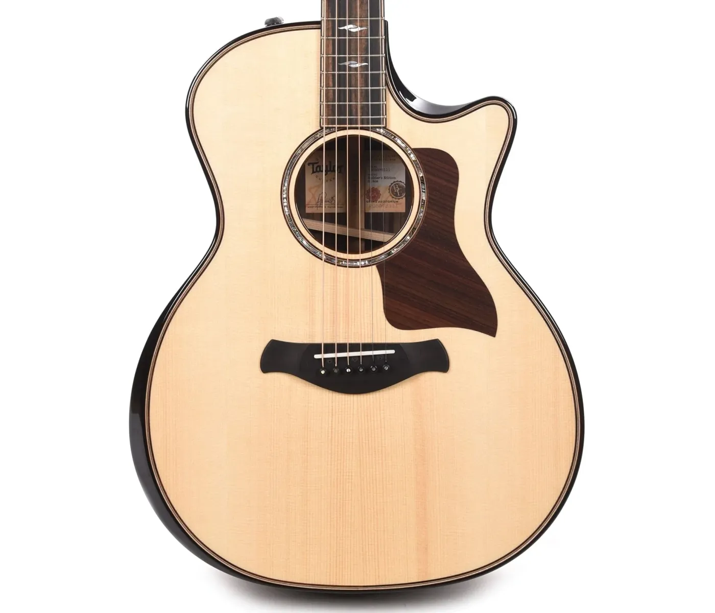 Taylor 814ce Grand Auditorium Builder's Edition Acoustic-Electric Guitar - Natural Gloss