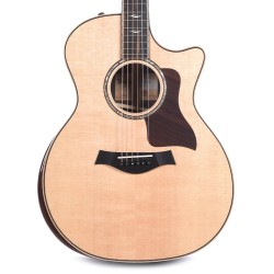 Taylor 814ce Grand Auditorium Indian Rosewood Acoustic-Electric Guitar V Class Bracing - Natural