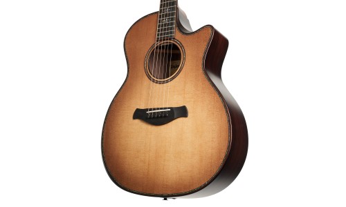 Taylor 914ce-BE-WHB Builder's Edition Acoustic Electric Guitar - Wild Honeyburst