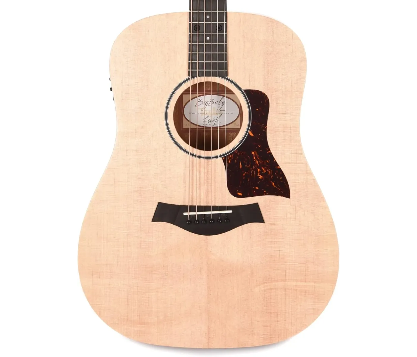 Taylor BBTe Big Baby Taylor Sitka Spruce Top Layered Walnut Acoustic-Electric Guitar - Natural