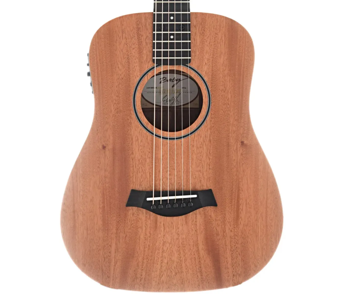 Taylor BT2e Baby Taylor Mahogany Layered Sapele Acoustic-Electric Guitar - Natural