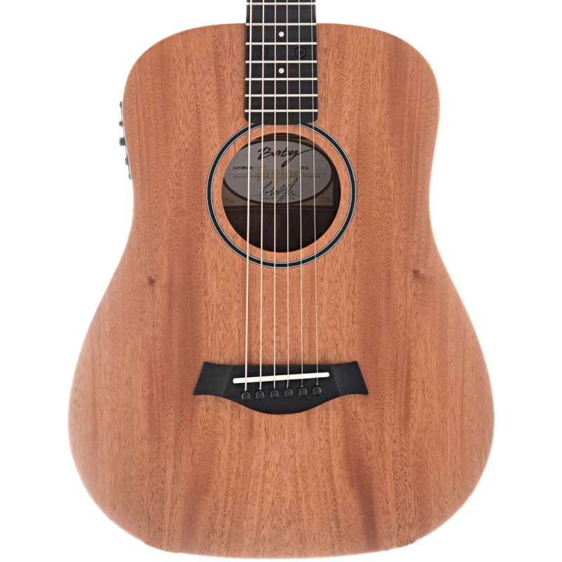 Taylor BT2e Baby Taylor Mahogany Layered Sapele Acoustic-Electric Guitar - Natural