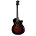 Taylor Next Generation Builder's Edition 324ce Acoustic Electric Guitar - Shaded Edgeburst