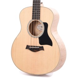 Taylor GS Mini-e Maple Bass Natural with Black Pickguard Acoustic-Electric Bass Guitar- Natural