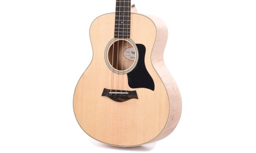 Taylor GS Mini-e Maple Bass Natural with Black Pickguard Acoustic-Electric Bass Guitar- Natural