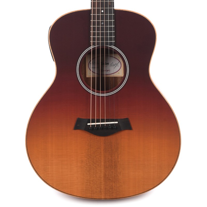 Taylor GSMINI-ESPED-SF Special Edition Acoustic-Electric Guitar - Sunset Fade