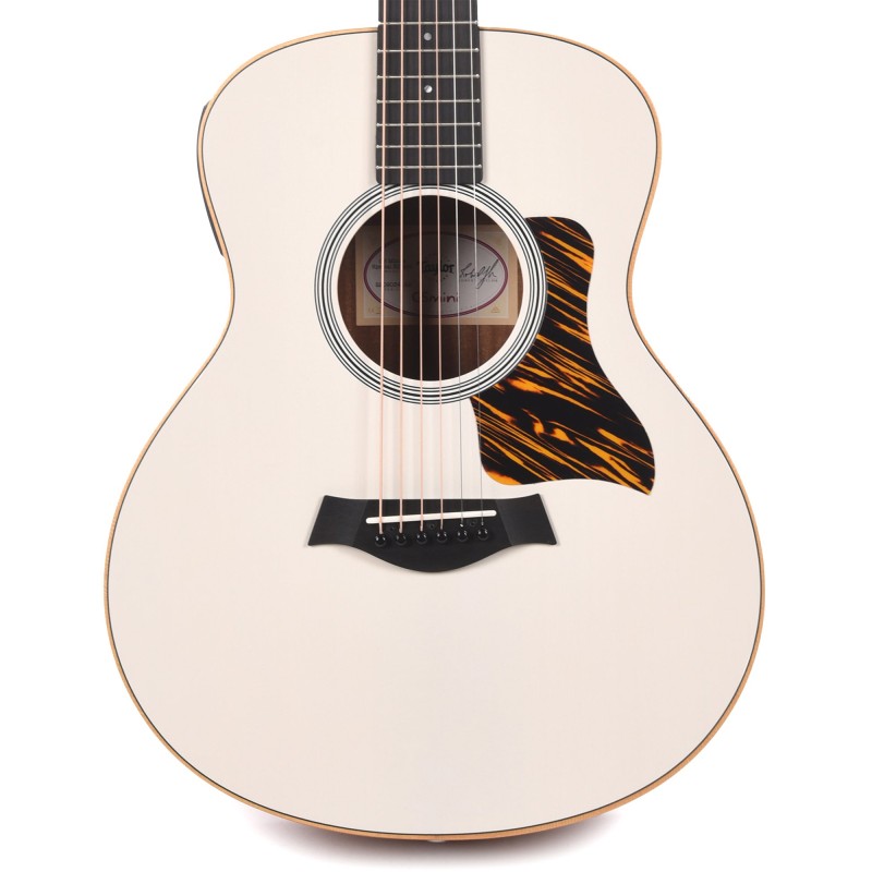 Taylor GSMINI-ESPED-TW Special Edition Acoustic-Electric Guitar - Trans White