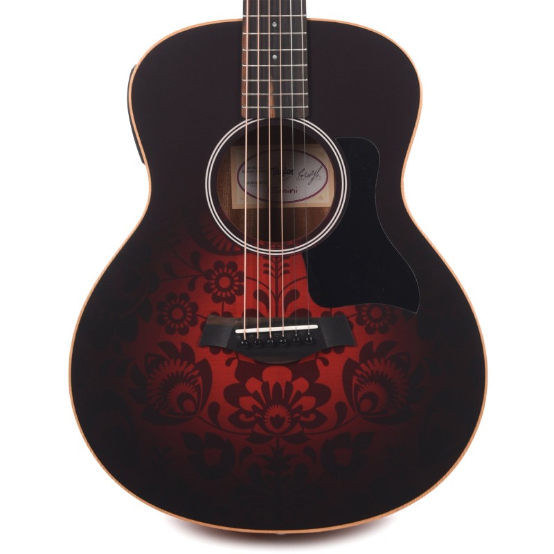 Taylor GSMINI-ESPED-VB Special Edition Acoustic-Electric Guitar - Victorian Burst