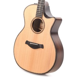 Taylor K14ce Builder's Edition Kona Burst Acoustic-Electric Guitar Cutaway V Class Bracing - Natural