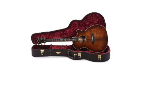 Taylor K24ce Grand Auditorium Acoustic-Electric Guitar Gold Gotoh Tuners - Shaded Edgeburst