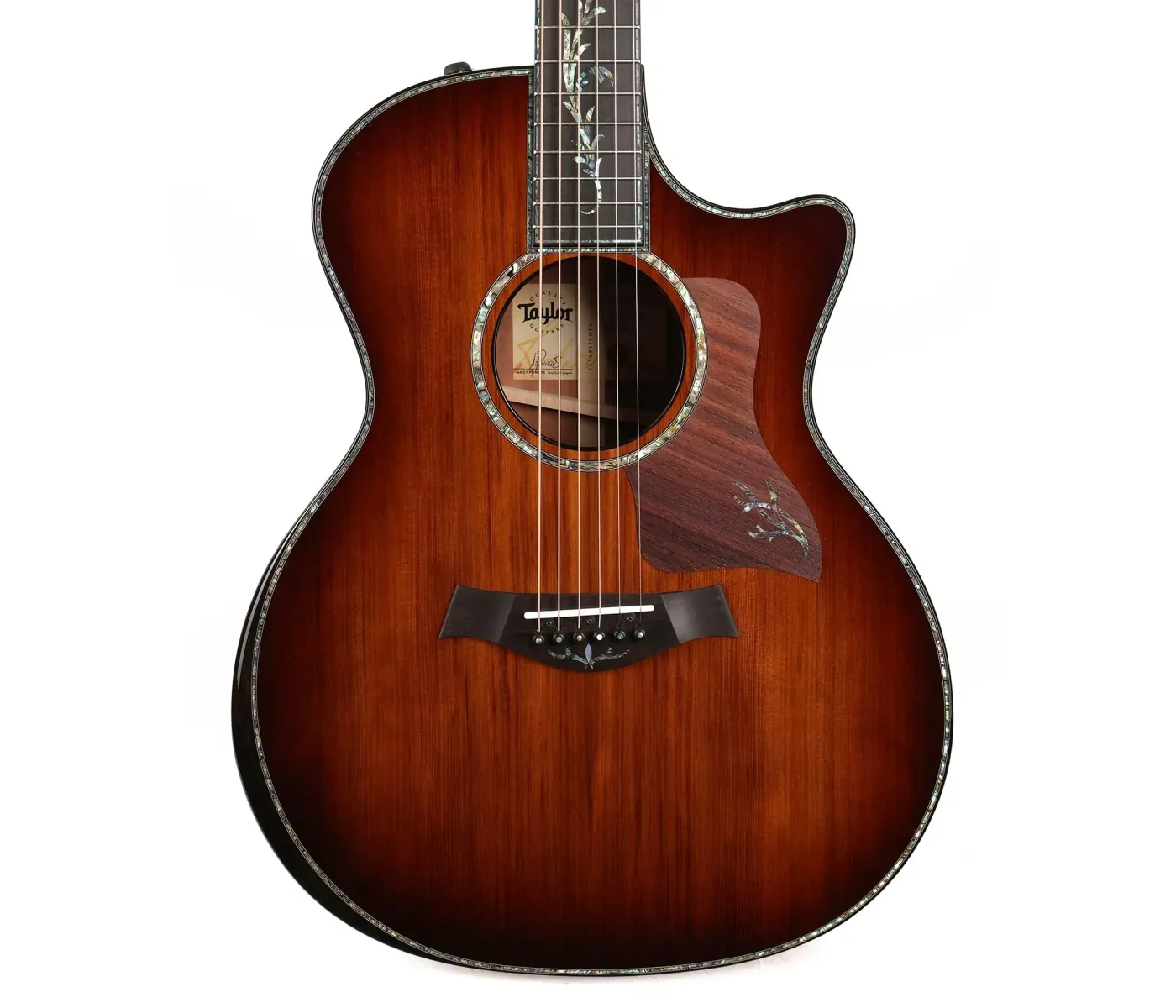 Taylor PS14ce-Ironbark Urban Ironbark Acoustic-Electric Guitar - Tobacco