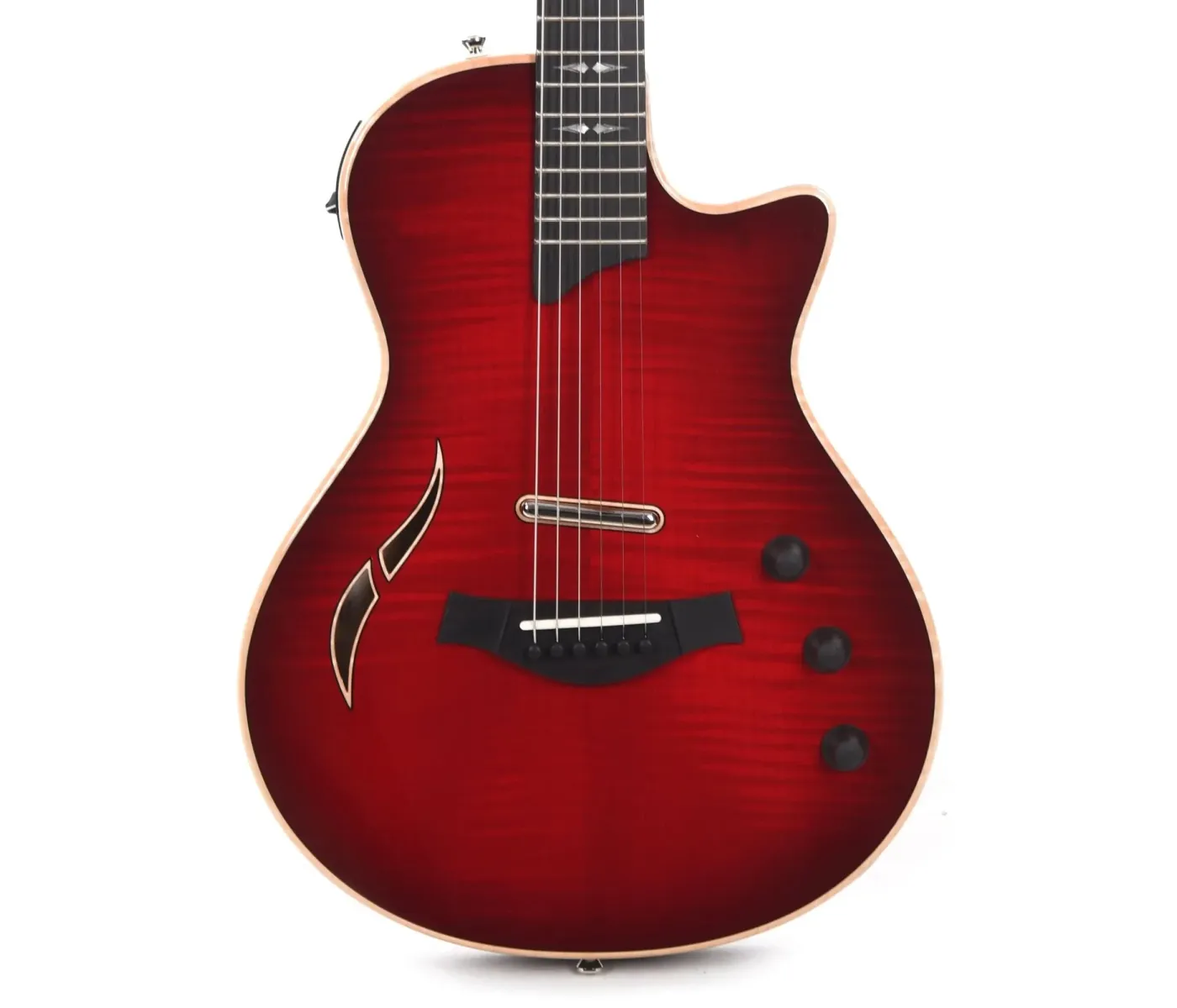 Taylor T5z Pro Hollowbody Electric Guitar - Cayenne Red,(PRE ORDER)