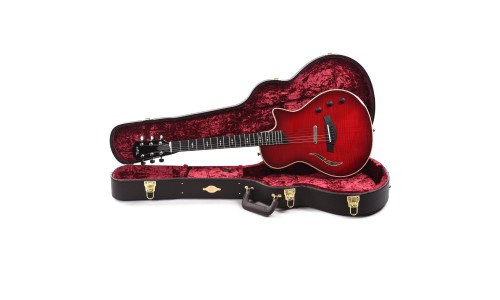 Taylor T5z Pro Hollowbody Electric Guitar - Cayenne Red