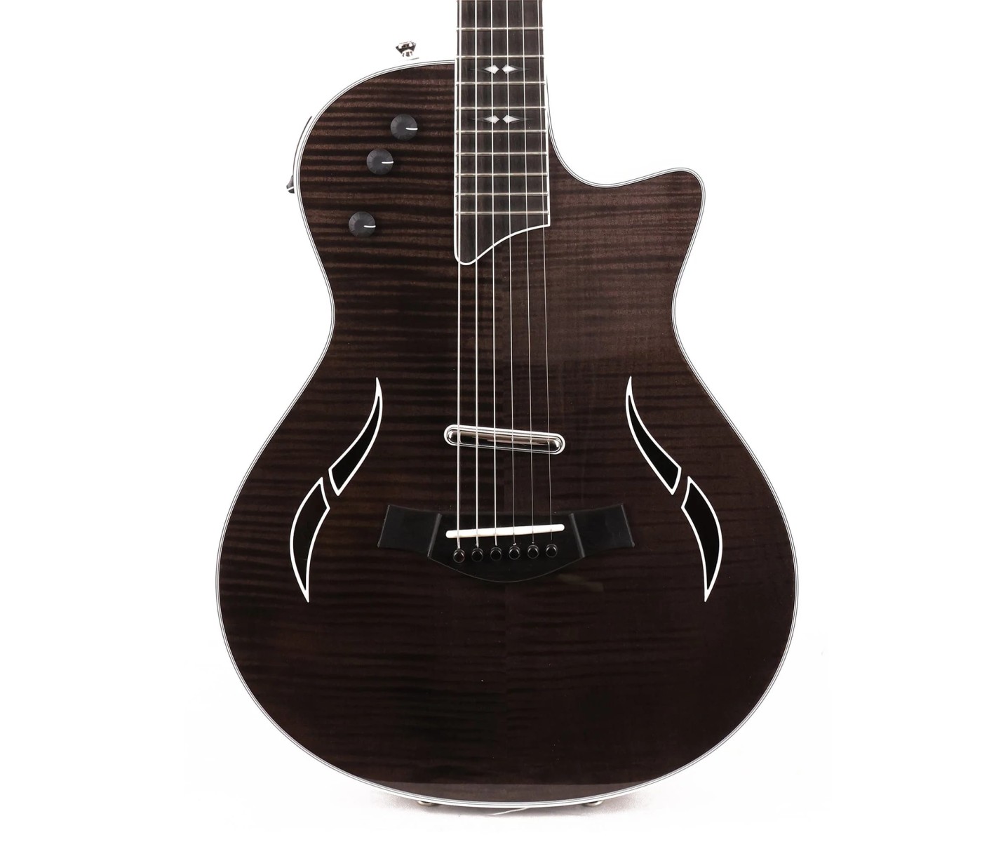 Taylor T5z Pro Gaslamp Hollowbody Acoustic-Electric Guitar - Gaslamp Black