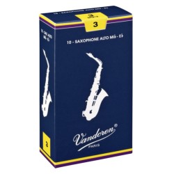 Vandoren Traditional SR202 Soprano Saxophone Reeds - Strength 2 - 10 Pieces