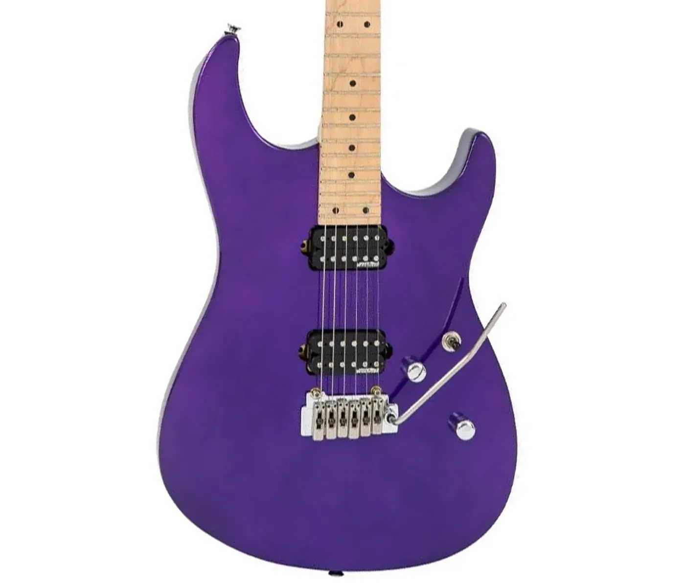 Vintage V6M24PL Reissued Electric Guitar - Pasadena Purple