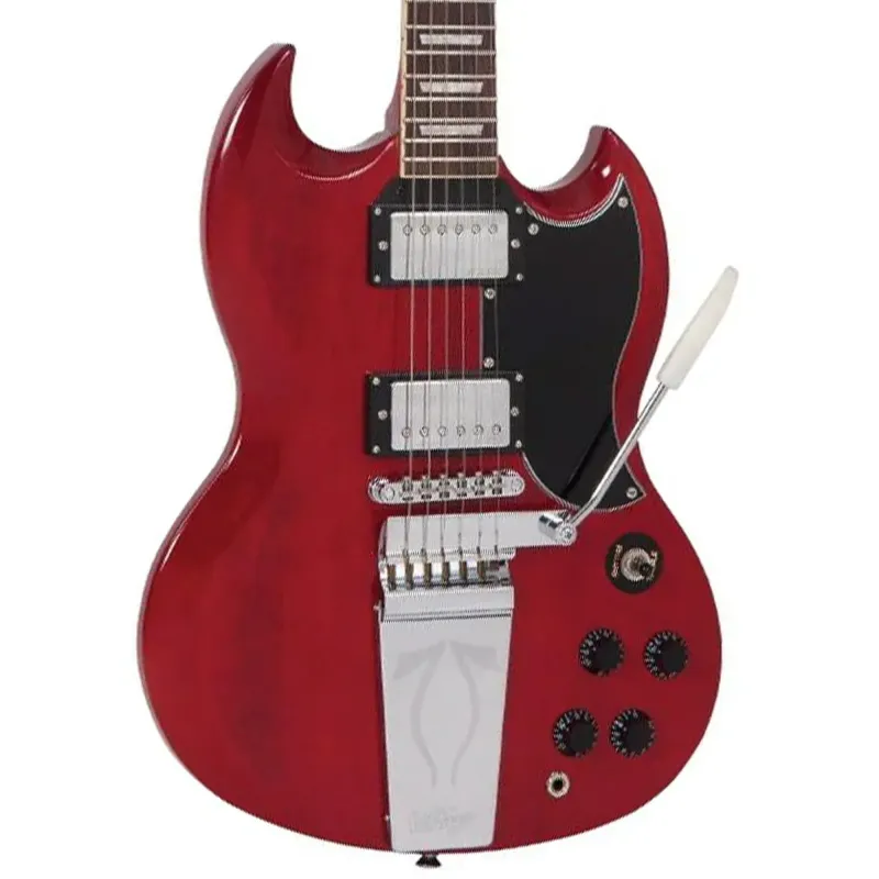 Vintage VS6VCR Reissued Vibrato Electric Guitar - Cherry Red Vintage VS6VCR Reissued Vibrato Electric Guitar - Cherry Red