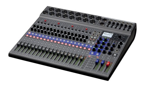 Zoom L-20 LiveTrak Digital Mixer Recorder - 20 Channels